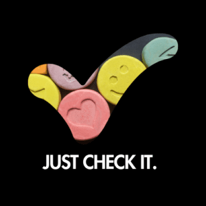 Just Check It logo