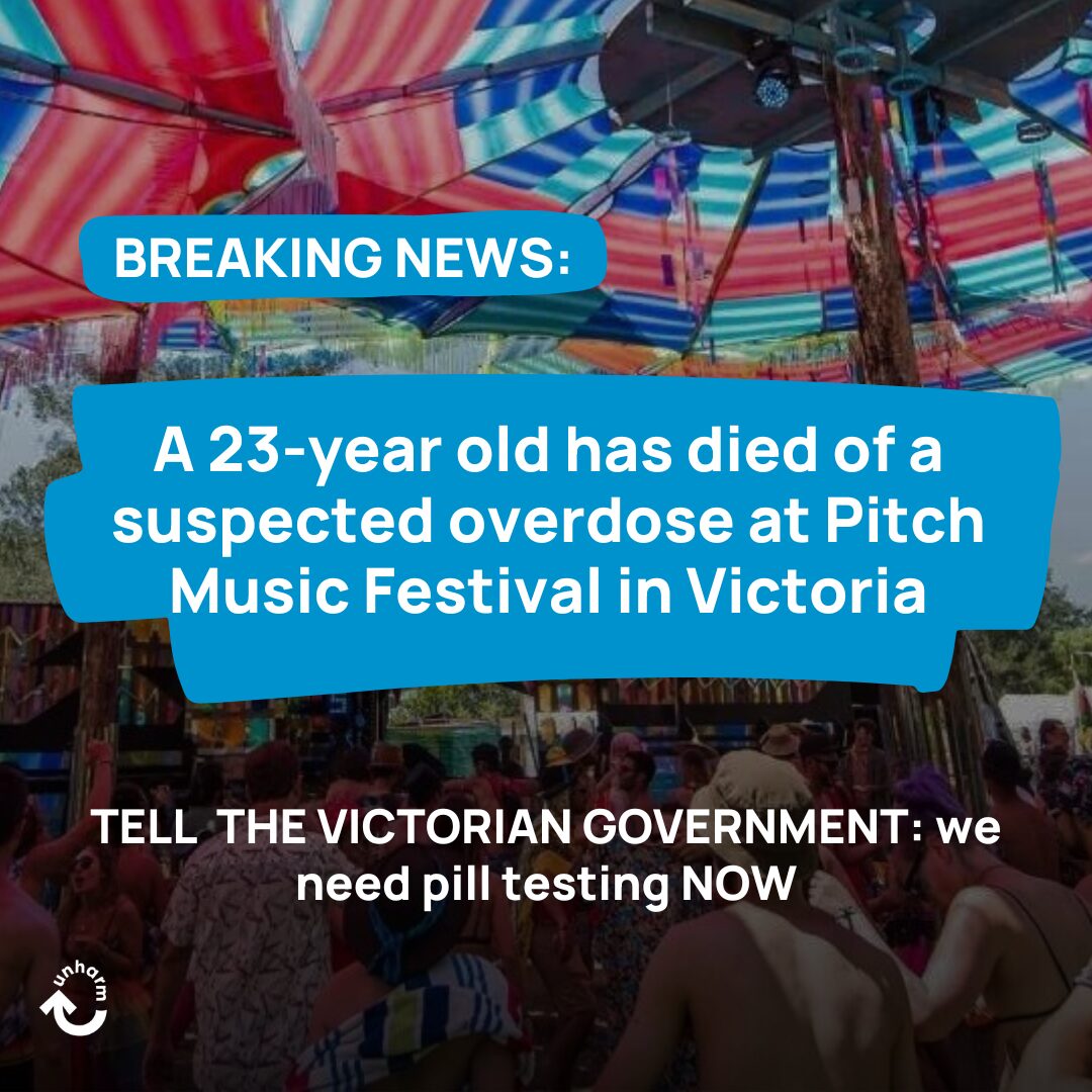 We need pill testing in Victoria! Act now.