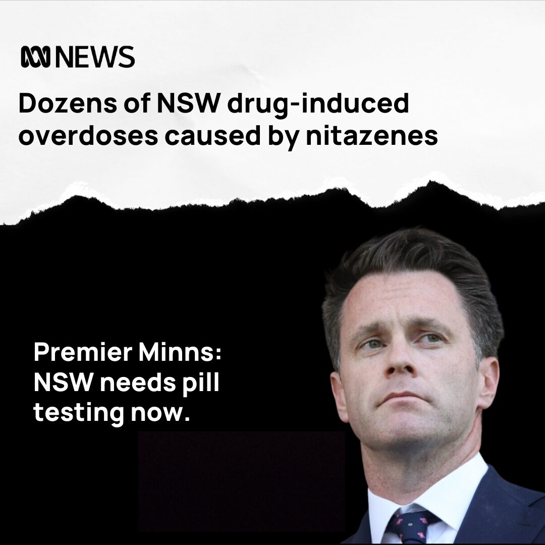 Nitazenes Kill Pill Testing In NSW Now 