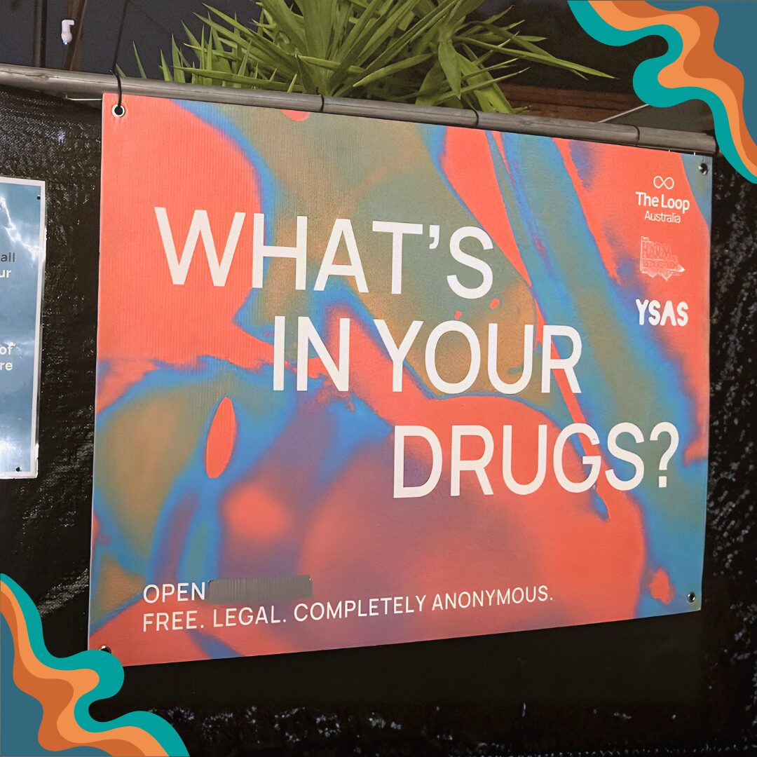 What's in your drugs display sign